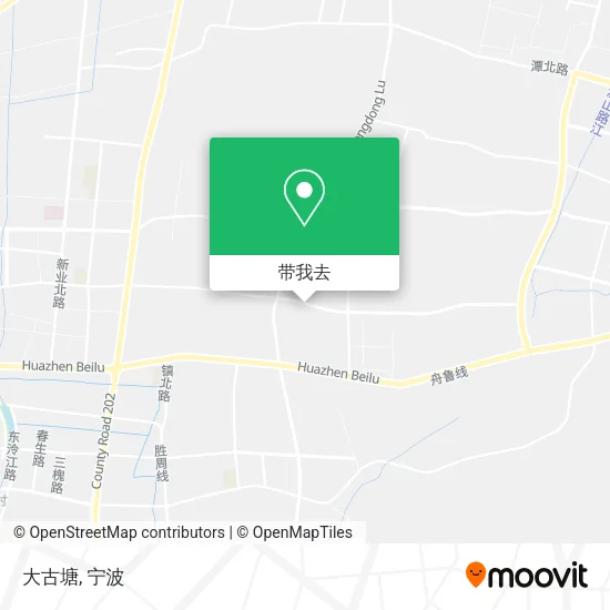 大古塘地图