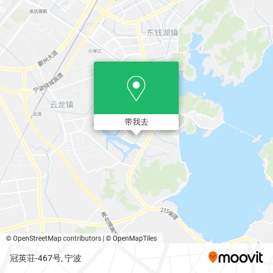 冠英荘-467号地图