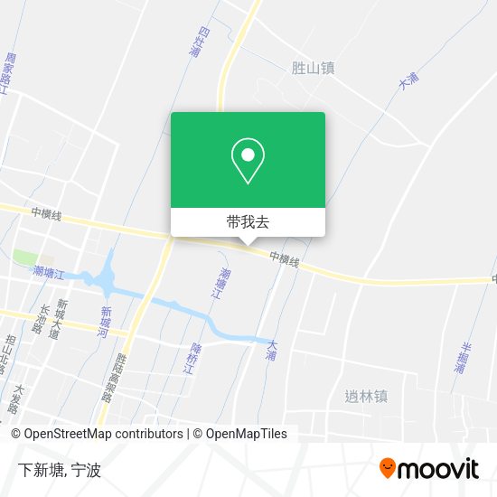 下新塘地图