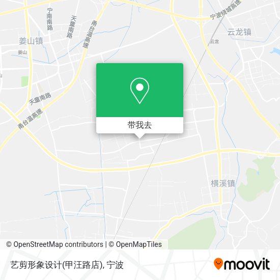 艺剪形象设计(甲汪路店)地图