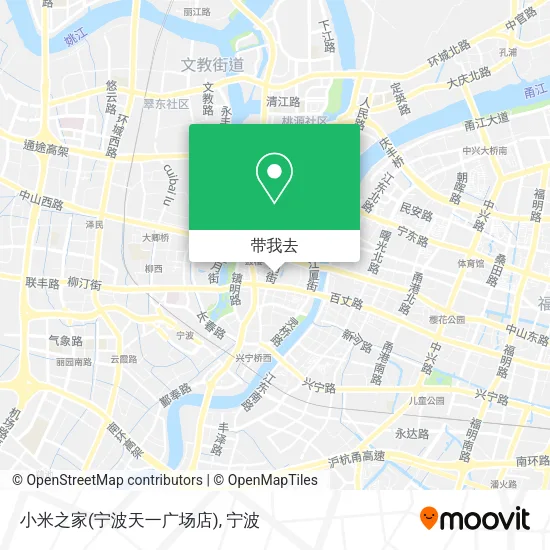 小米之家(宁波天一广场店)地图