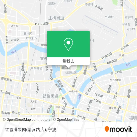 红霞满果园(清河路店)地图