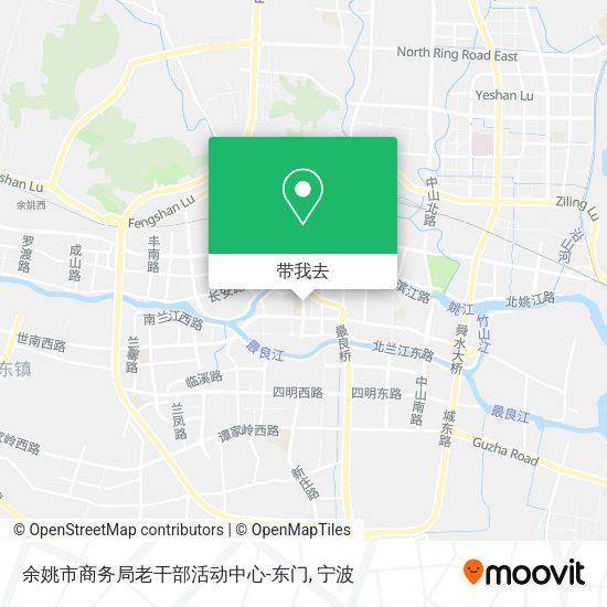 余姚市商务局老干部活动中心-东门地图