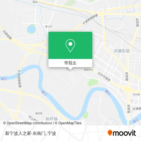 新宁波人之家-东南门地图
