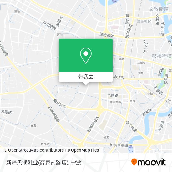 新疆天润乳业(薛家南路店)地图