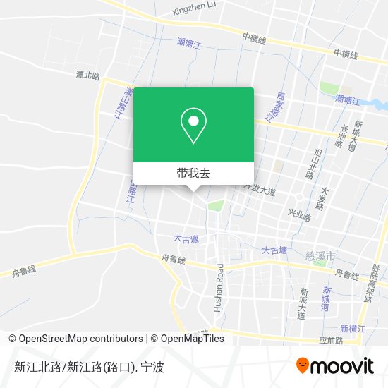 新江北路/新江路(路口)地图