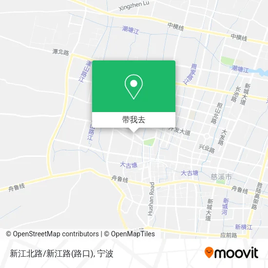 新江北路/新江路(路口)地图