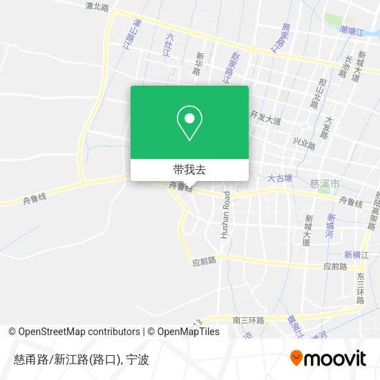 慈甬路/新江路(路口)地图
