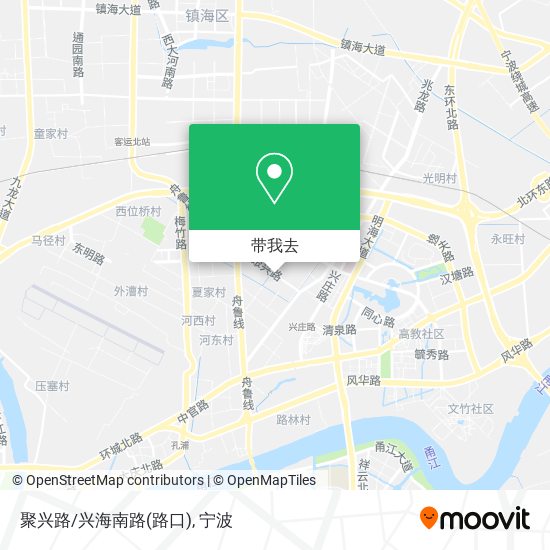 聚兴路/兴海南路(路口)地图