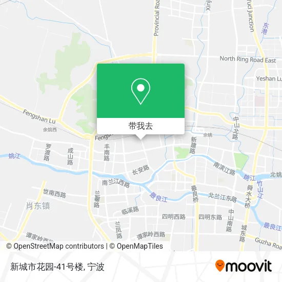 新城市花园-41号楼地图