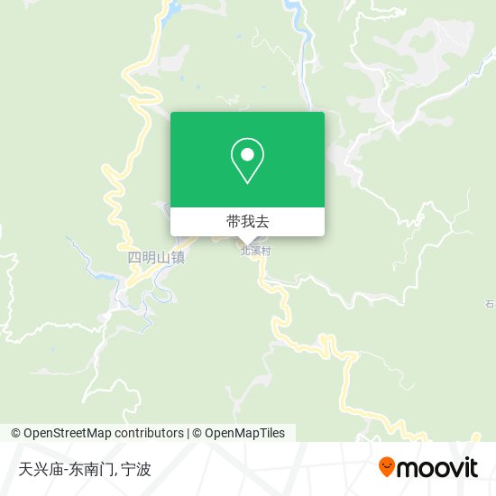 天兴庙-东南门地图