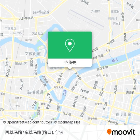 西草马路/东草马路(路口)地图
