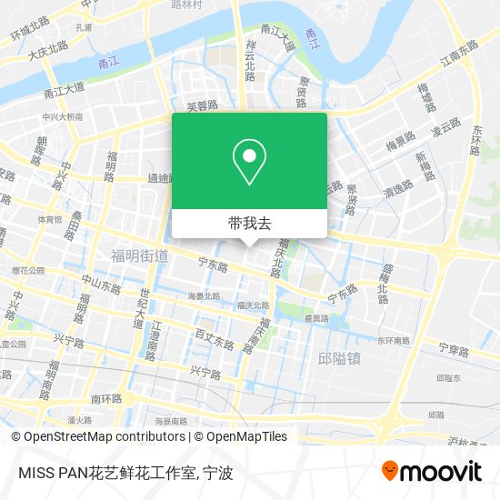 MISS PAN花艺鲜花工作室地图