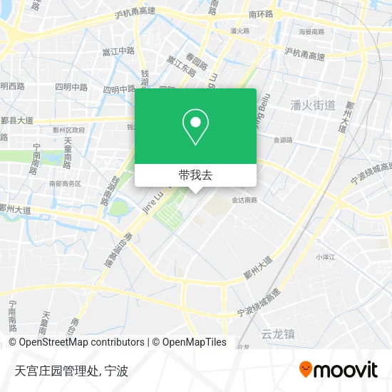 天宫庄园管理处地图