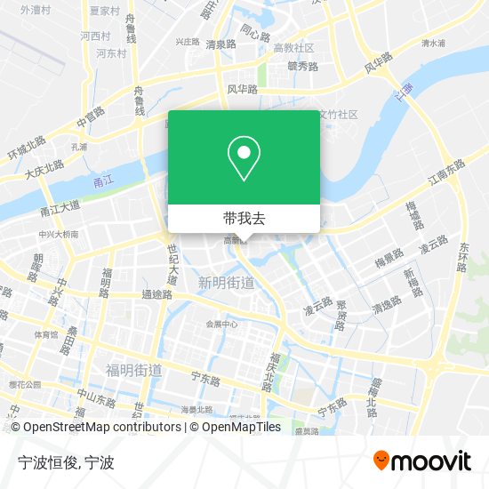 宁波恒俊地图