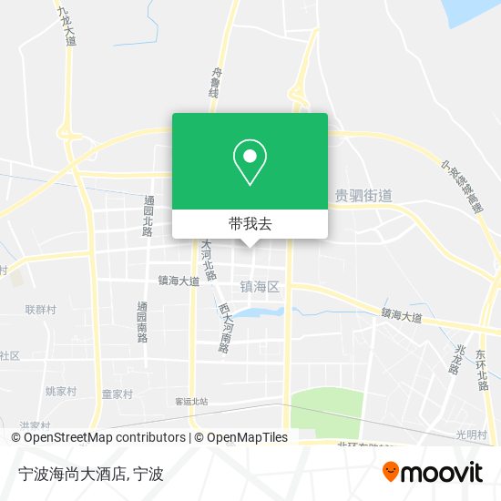 宁波海尚大酒店地图