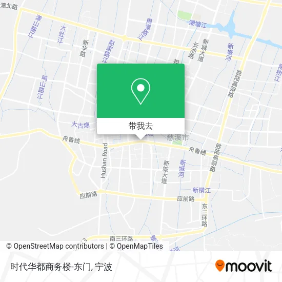 时代华都商务楼-东门地图