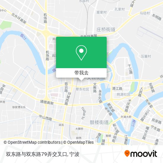 双东路与双东路79弄交叉口地图