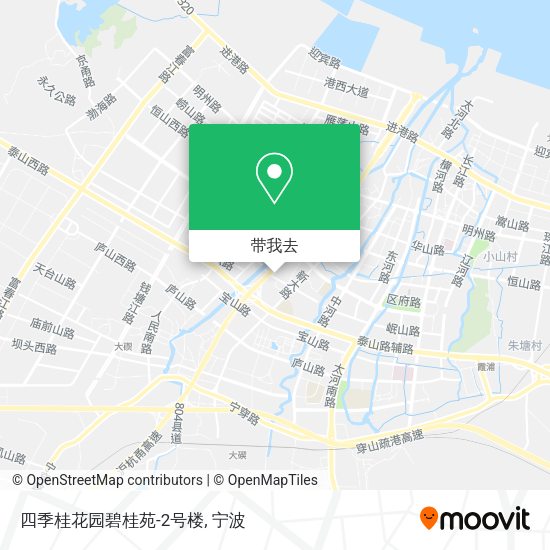 四季桂花园碧桂苑-2号楼地图
