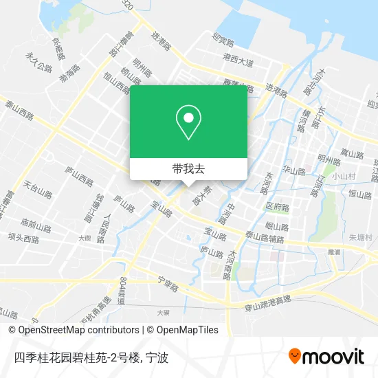 四季桂花园碧桂苑-2号楼地图