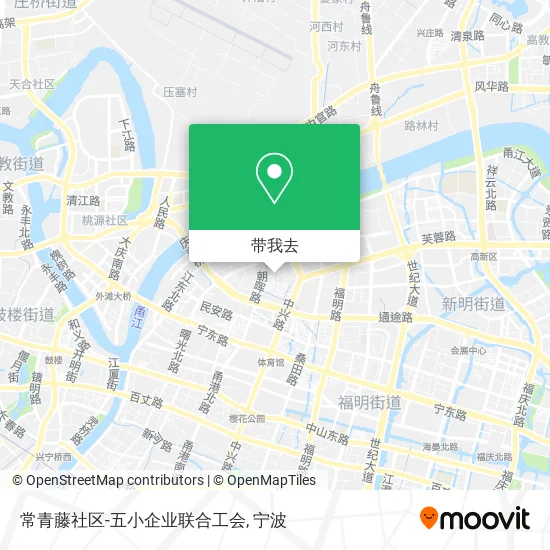 常青藤社区-五小企业联合工会地图