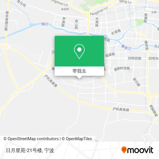 日月星苑-21号楼地图