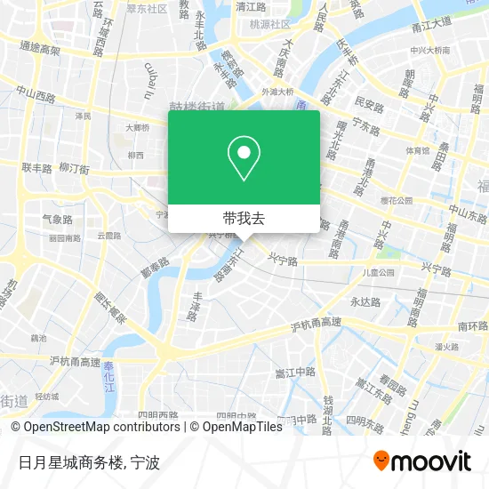 日月星城商务楼地图