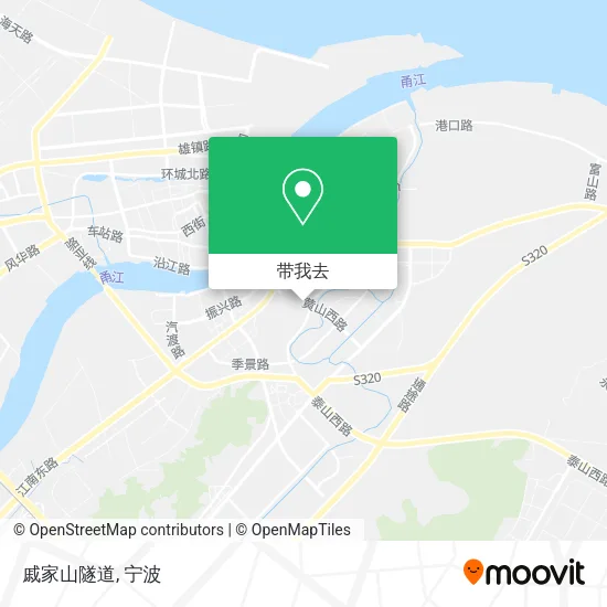 戚家山隧道地图