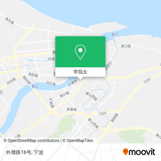 外塘路16号地图