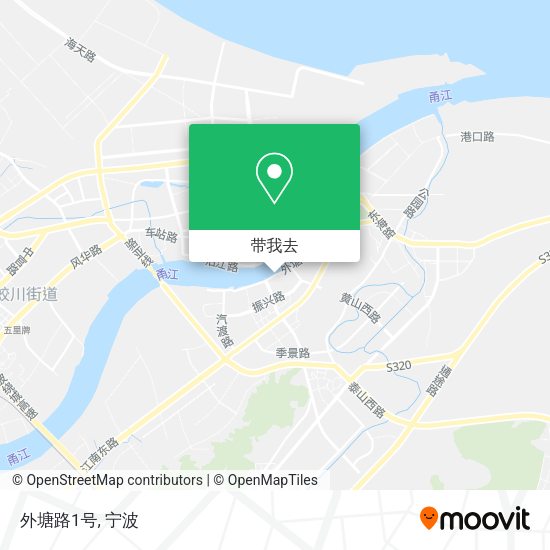 外塘路1号地图