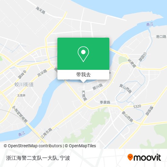浙江海警二支队一大队地图