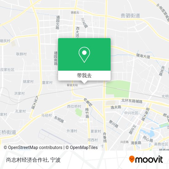 尚志村经济合作社地图