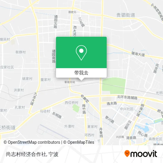 尚志村经济合作社地图