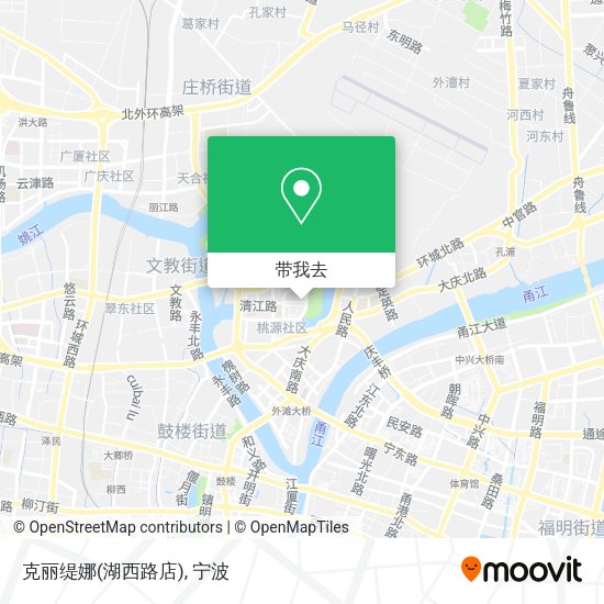 克丽缇娜(湖西路店)地图