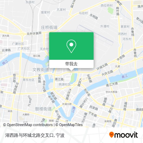 湖西路与环城北路交叉口地图