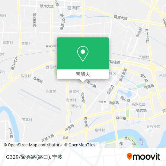 G329/聚兴路(路口)地图