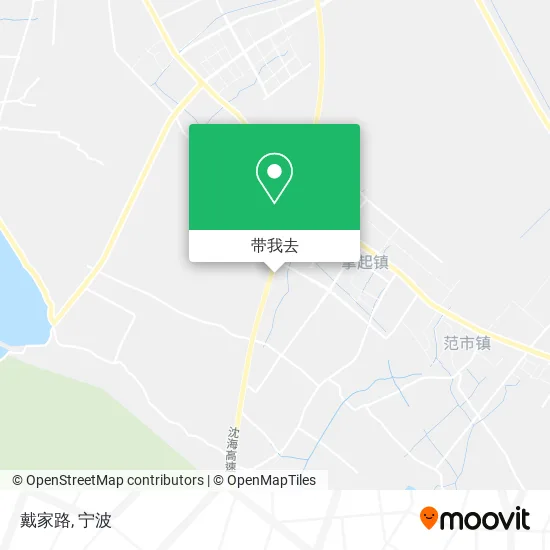 戴家路地图