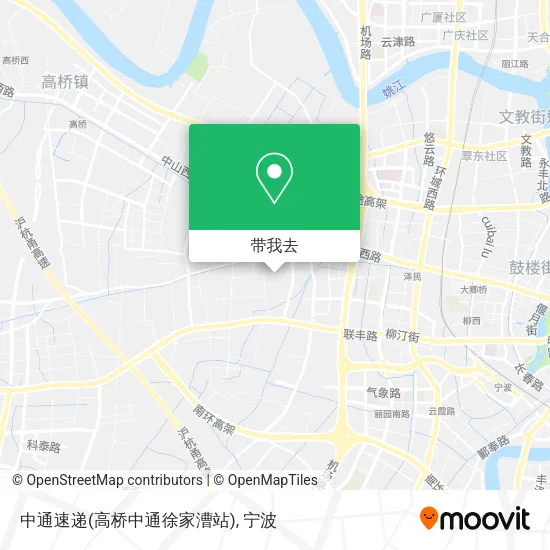 中通速递(高桥中通徐家漕站)地图