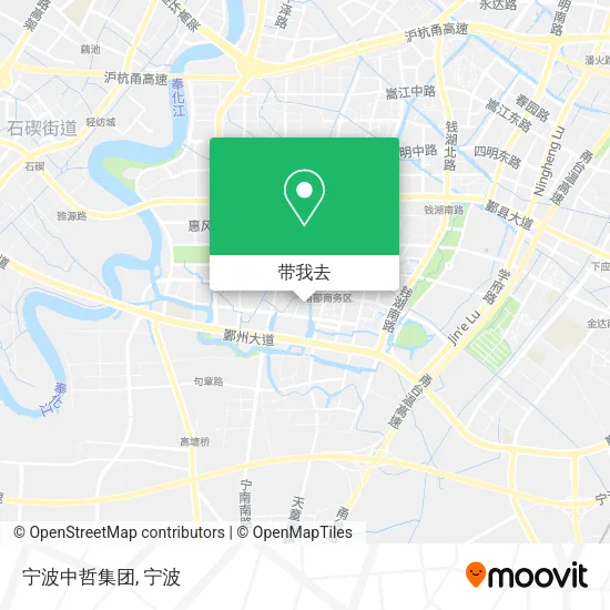 宁波中哲集团地图