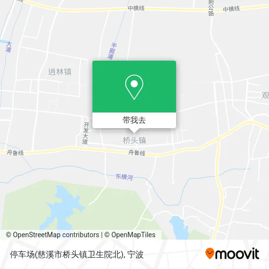 停车场(慈溪市桥头镇卫生院北)地图