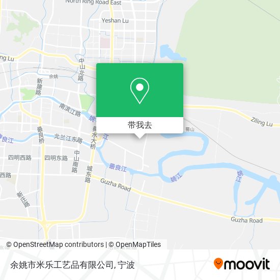 余姚市米乐工艺品有限公司地图