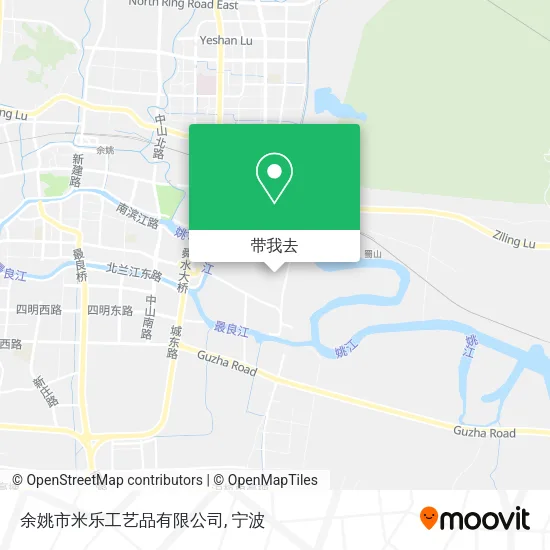 余姚市米乐工艺品有限公司地图