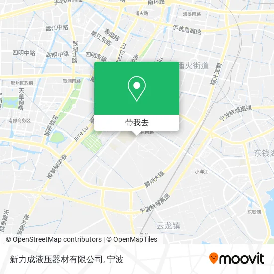 新力成液压器材有限公司地图