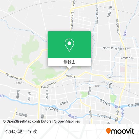 余姚水泥厂地图