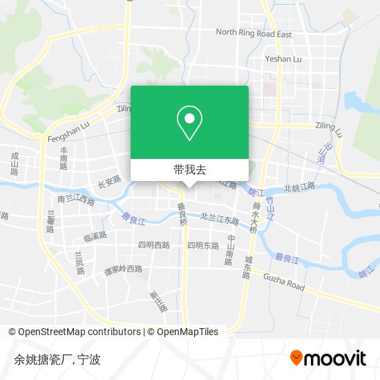 余姚搪瓷厂地图