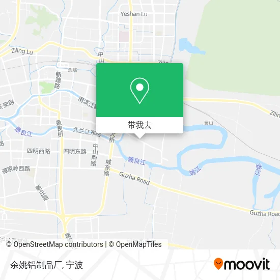 余姚铝制品厂地图