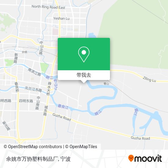 余姚市万协塑料制品厂地图