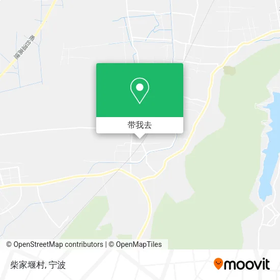 柴家堰村地图