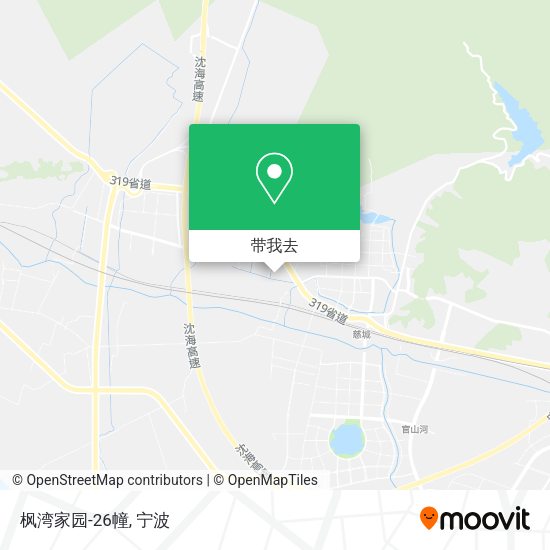枫湾家园-26幢地图
