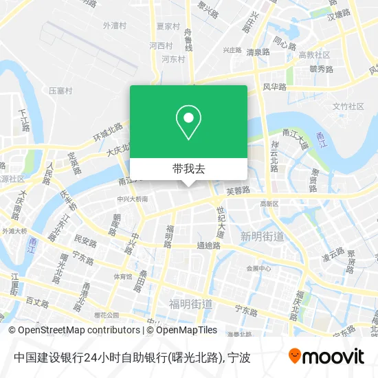 中国建设银行24小时自助银行(曙光北路)地图